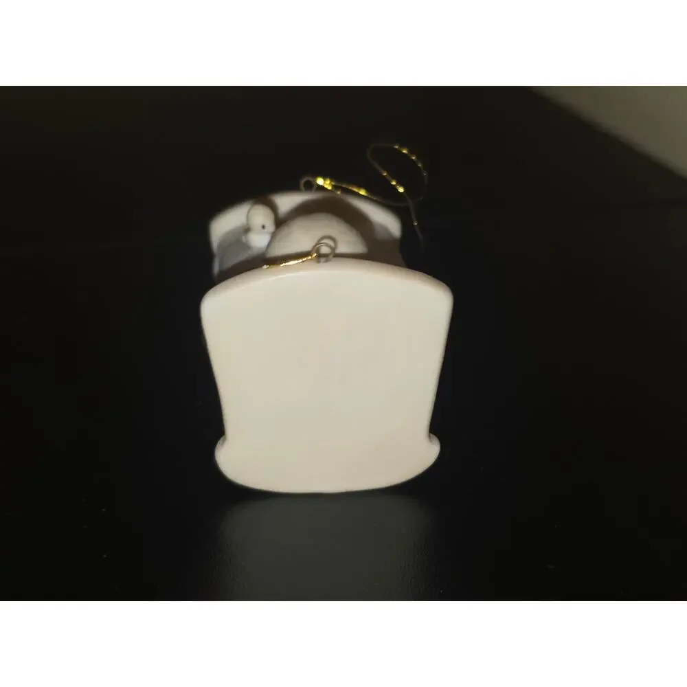 Precious Moments 1983 Porcelain Ornament -Blessed Are‎ The Pure In Heart E0518